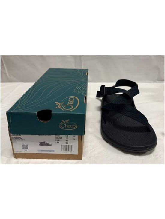 Chaco Mens Z/Cloud Adjustable Strap Cushioned Sandal Serpent Navy Size 12 NEW main image 12